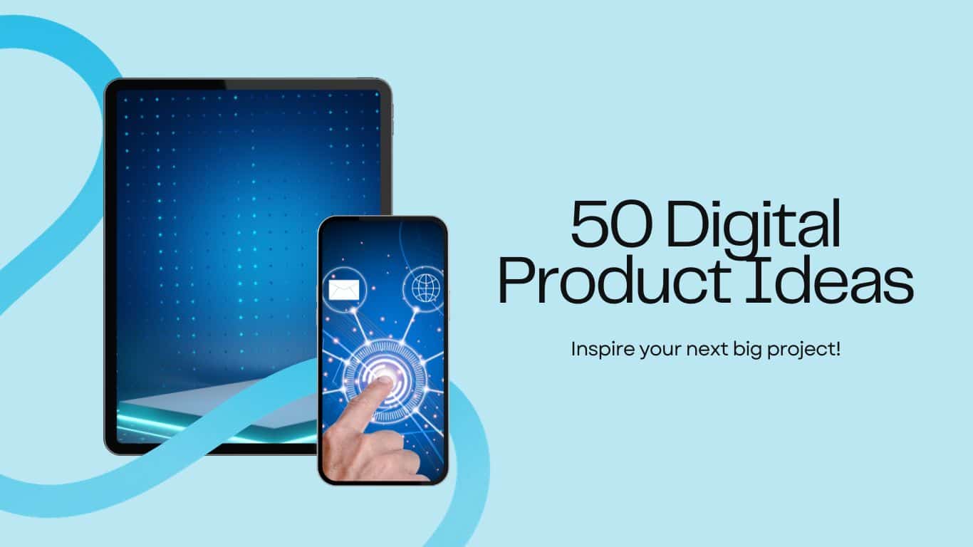 50 Digital Product Ideas: Unleashing Innovation in the Digital Realm Logo